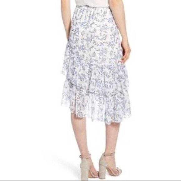 NEW 1.STATE Tiered Asymmetrical Skirt - Picture 2 of 13